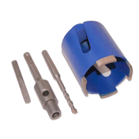 АЛМАЗНАЯ КОРОНКА БЕЗУДАРНАЯ ДЛЯ ПЕРФОРАТОРА SDS-PLUS 68мм АЛМАЗНАЯ КОРОНКА БЕЗУДАРНАЯ ДЛЯ ПЕРФОРАТОРА SDS-PLUS 68мм