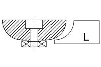 Профильная фреза сегментная гранит L20 (L30) Профильная фреза сегментная гранит L20 (L30)