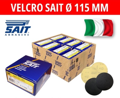 Фибродиск мягкий SAIT 115хVelcro №220 Фибродиск мягкий SAIT 115хVelcro №220